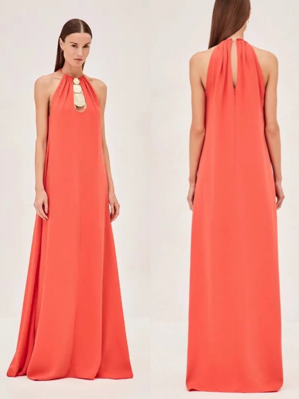 Revolve Alexis Celestino Dress Red Orange size M NWT $860 msrp